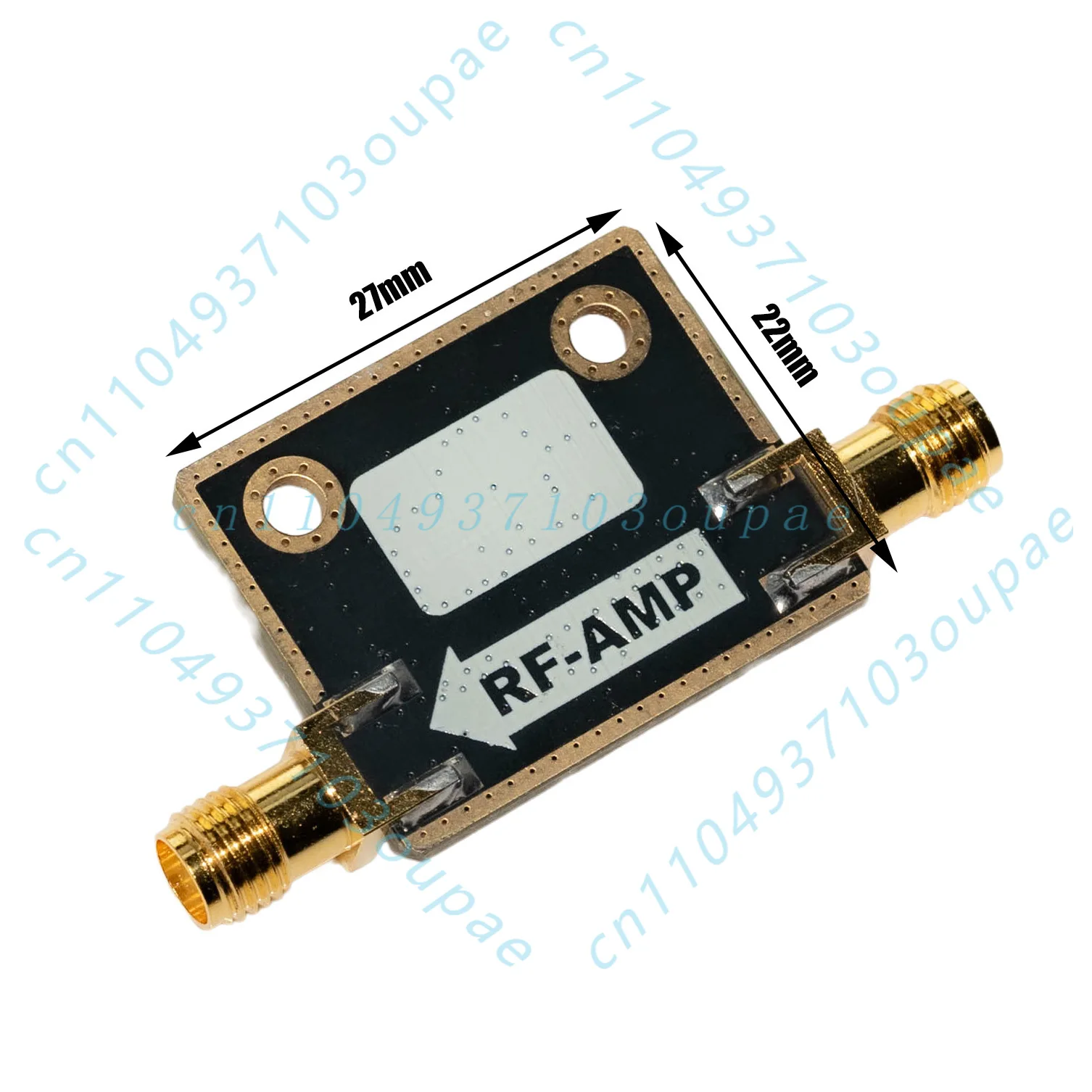 100kHz-10GHz Ultra Wideband RF Amplifier NBB-310 LNA 10dB Gain 5V Power Supply Low Noise