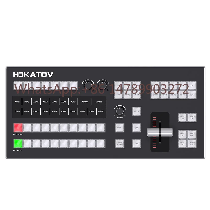 

KT-KD50B BMD ATEM Switchboard Control Panel - 20-PGM/PVW Live Streaming Switcher with LCD & Custom Buttons for Sports/Events