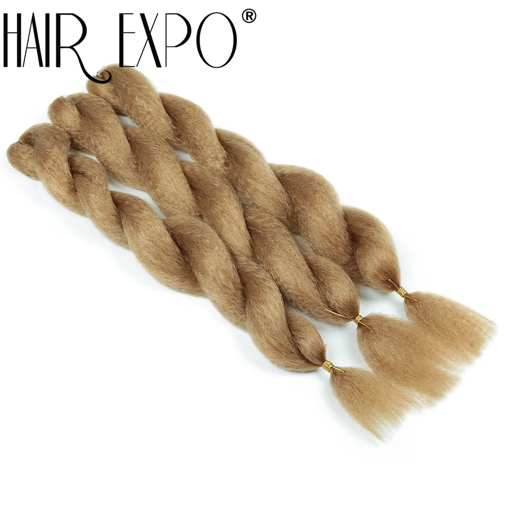 26 Zoll Vixen Crochet Bulk Hair Synthetische Jumbo Braids Flauschiges Yaki Glattes Crochet Haar Afro Kinky Curly Flechthaarverlängerung – Detail 9