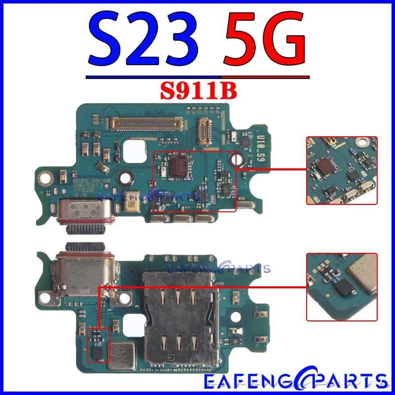 Usb Dock Charger Port for Samsung Galaxy S22 S23 Plus Ultra S901 S906 S908 S911 S916 S918 B U N Charging Board Module