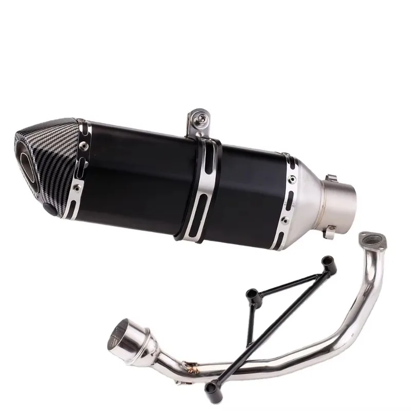 

Motorcycle Exhaust Pipe Escape Muffler Pipe Modified Connector Section Middle Pipe for GY6 125cc 150cc