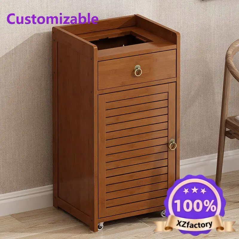 Factory Direct 2026 Top RatedMobile tea table household small tea cart automatic water supply kettle integrated modern solid woo
