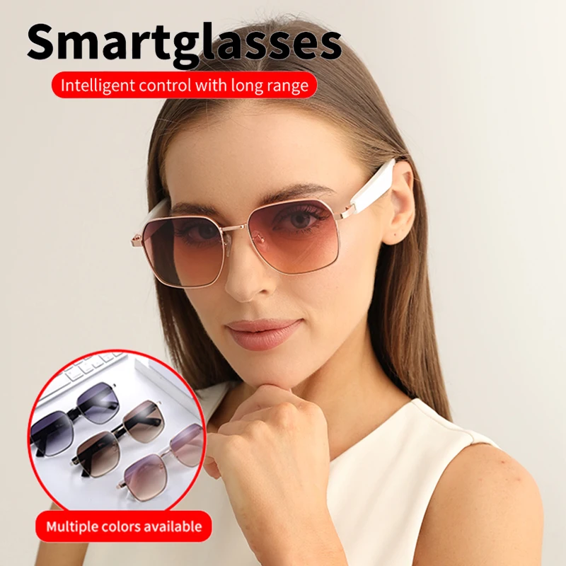 MZ02 Smart Audio Glasses Men Women Bluetooth Wireless Sunglasses Headphones UV Protection Music Call Outdoor Intelligent Glasses