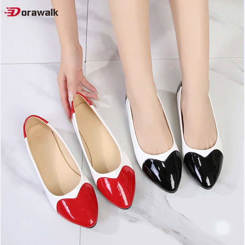 

Newly Women Low Pumps Sexy 1.5cm Comfortable Glossy Patent Leather Work Office Ladies Vacation Tound Toe Dress Shoes