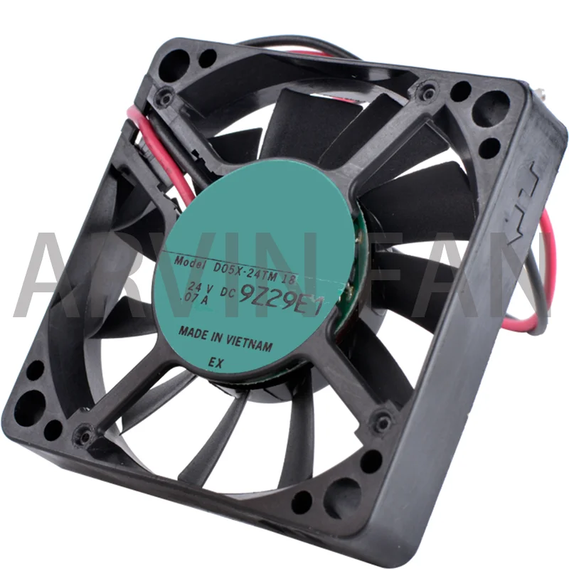 Brand New Original COOLING REVOLUTION D05X-24TM 18 5cm 5010 50x50x10mm 24V 0.07A Inverter Industrial Cooling Fan