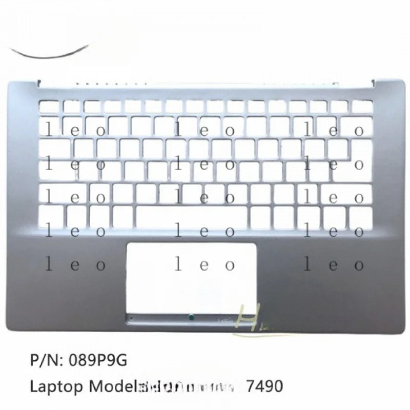 CC جديد 089P9G لديل انسبايرون 14 7000 7490 C شل غطاء Palmrest لوحة المفاتيح الحافة