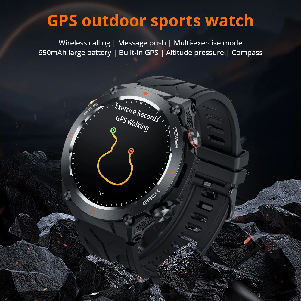 2024 COLMI V75 GPS Smart Watch 1.45\