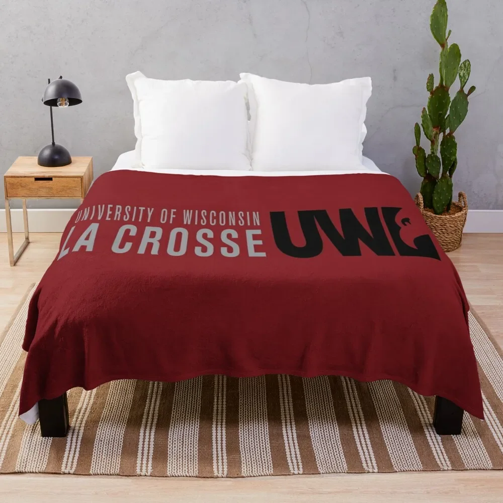 

University of WisconsinaLa Crosse Throw Blanket Fade Resistant Durable Throw Blanket