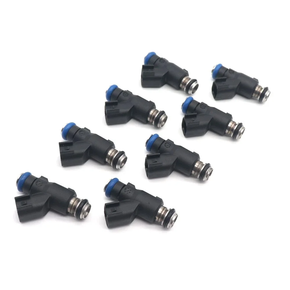8PCS 12613411 Fuel Injectors For Chevrolet Suburban Silverado Tahoe GMC Yukon M1407 67668 217-3411 FJ10735 FJ1061 2173411