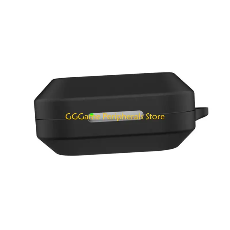 U55B Dust Care Charging Case Sleeve, Silicone Earphone Case Cover with Front Light Window for Pocket Carry and Travel Storage