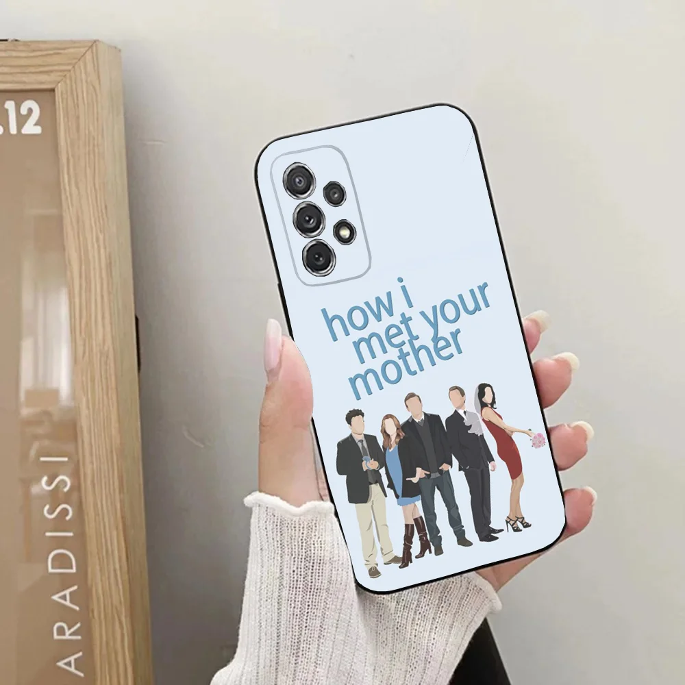 H-How I Met Your Mother TV Phone Case for Samsung Galaxy A13,A21s,A22,A31,A32,A52,A53,A71,A80,A91, Soft Black Cover