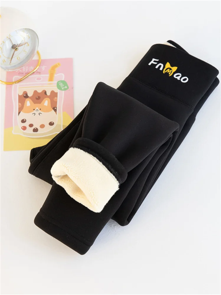 Pantaloni in Velluto Extra Spesso Thiened Fce, Pantaloni Caldi per Yoga, Pantaloni Lunghi a Gamba Dritta per Ragazze