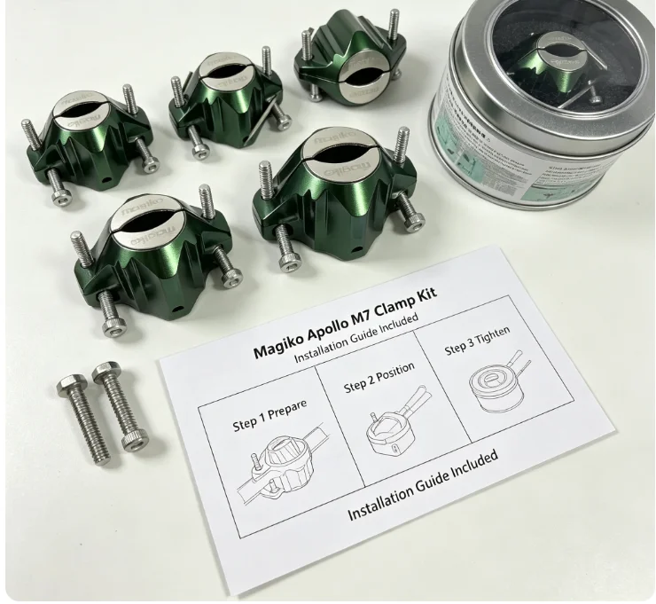Automatic Magnetic Water Conditioner, Hard Water Filter Magnet for Household Pipe Scale Prevention APOLLO-M