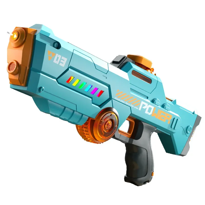 مدفع المياه الكهربائية إطلاق مستمر Watergun التلقائي امتصاص الماء سعة كبيرة بخ بندقية بركة الشاطئ لعبة للهواء الطلق