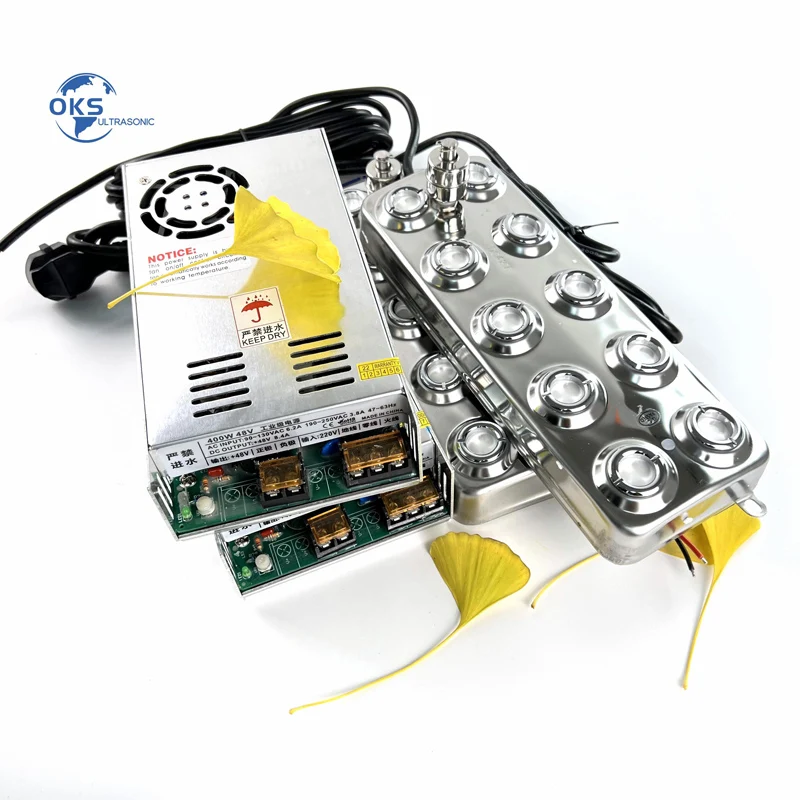 10 رؤوس مرطب بالموجات فوق الصوتية صانع ضباب بالموجات فوق الصوتية