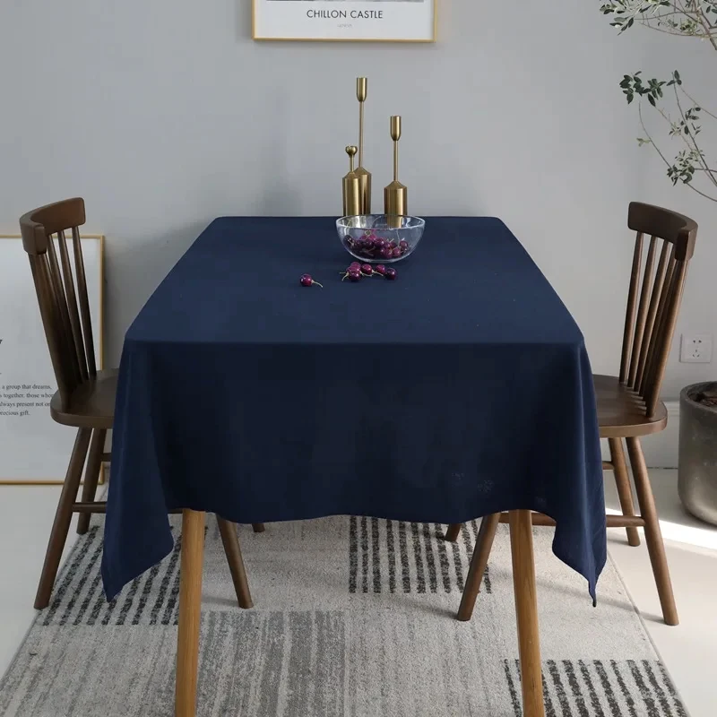 بلون المنزل مفرش المائدة حفل زفاف عطلة الجدول الديكور المطبخ مفرش المائدة مفرش المائدة الناعمة #4