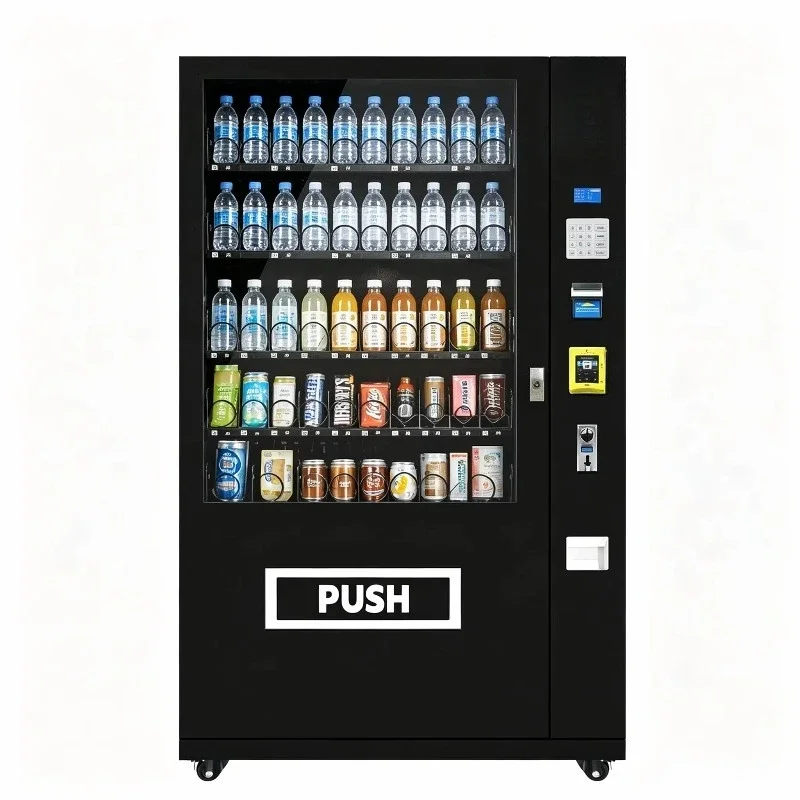 China Vending Machine Manufacturer Automated Retail Solution Spare Parts Supply Customizable Remote Technical Support
