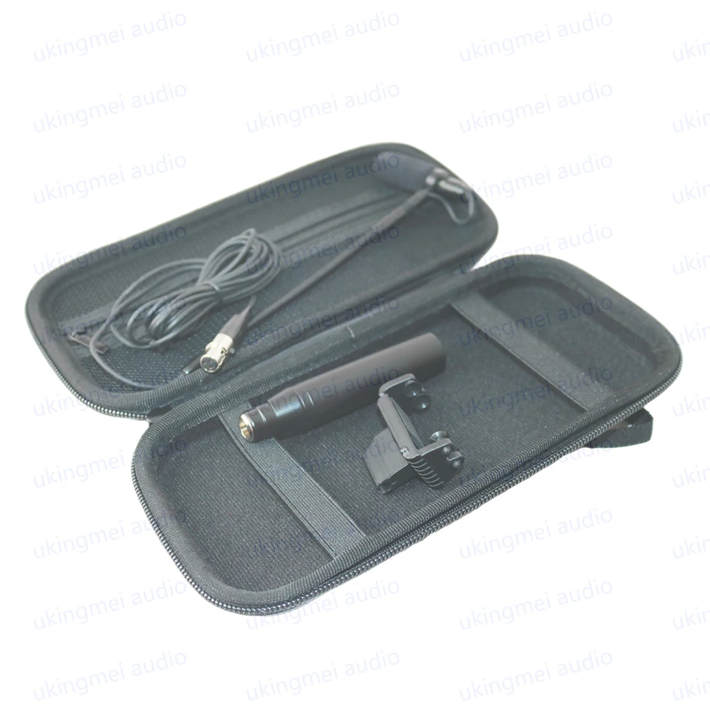 Musical Instrument Microphone for Violin Fiddle Compatible with AKG Bodypack   Transmitter Gooseneck Microhpon with Violin Clamp