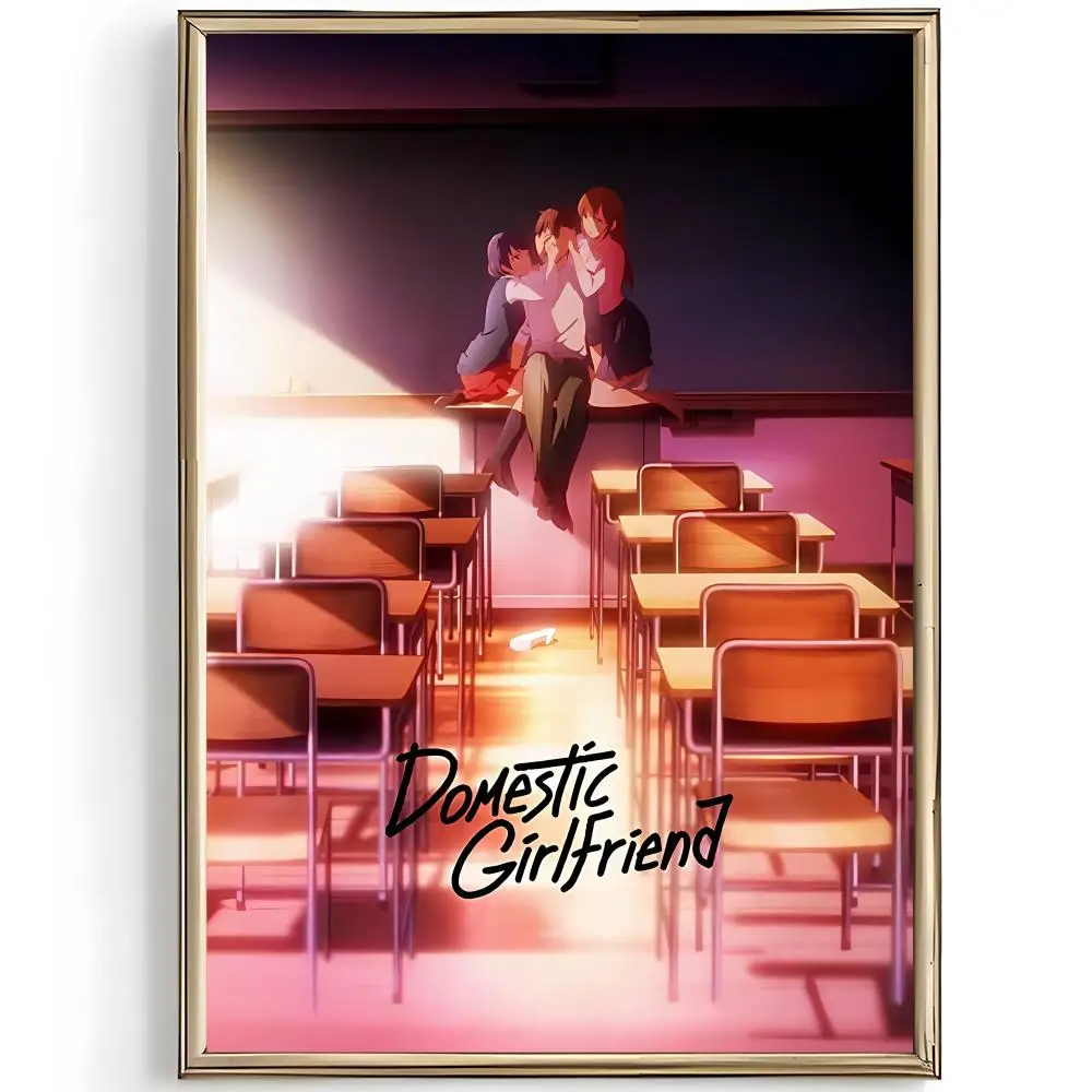 Teen Romance Anime D-Domestic Girlfriend Poster Unique Home Decoration Ideas & Stylish Interior Art