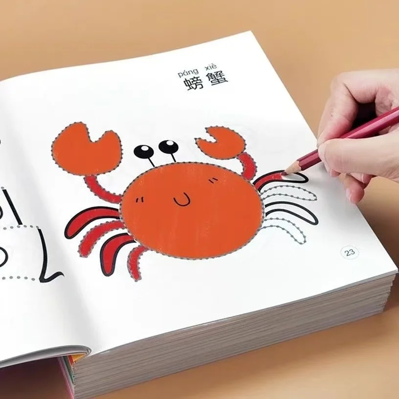 كتاب تلوين ورسم للأطفال مكون من 48 صفحة مع هدية عيد ميلاد إبداعية للحيوانات والطبيعة للأعمار من 3 إلى 8 سنوات، تلوين للأطفال الصغار