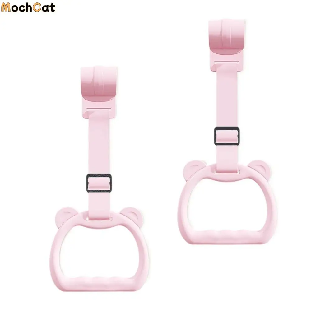 

Stroller Toy Ring Baby Pull Ring Hanging Ring Plastic Standing Assistance Ring Bed Accessories Solid Color Baby Crib Hooks