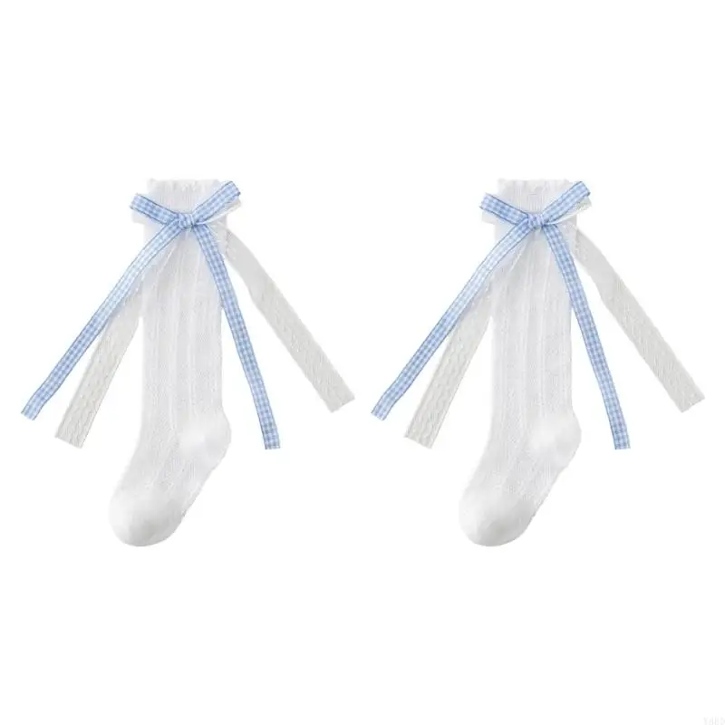 

Y88D 1 Pair Kids Socks Combed Cotton Baby Stockings Breathable Design