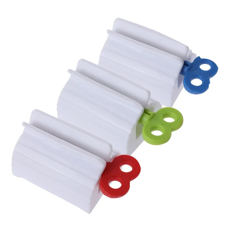 

3pcs Multifunctional Toothpaste Tube Squeezer Press Manual Squeezed Toothpaste Clip-on Facial Cleanser Squeezer Bathroom Tools