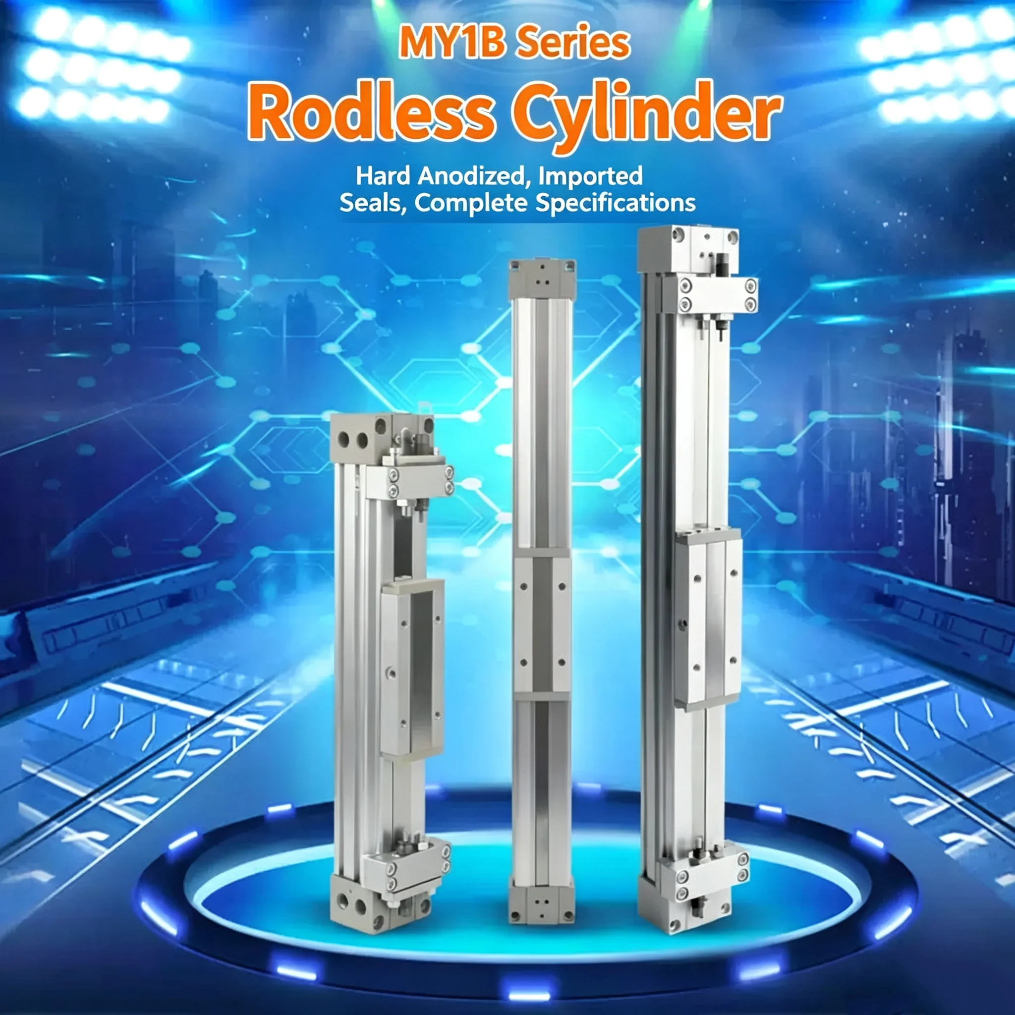 Mechanical Rodless Cylinder Series MY1B16-100 MY1B20-200 MY1B25-300 MY1B32-400 MY1B40-500 MY1B40-600 MY1B16-700 MY1B20-