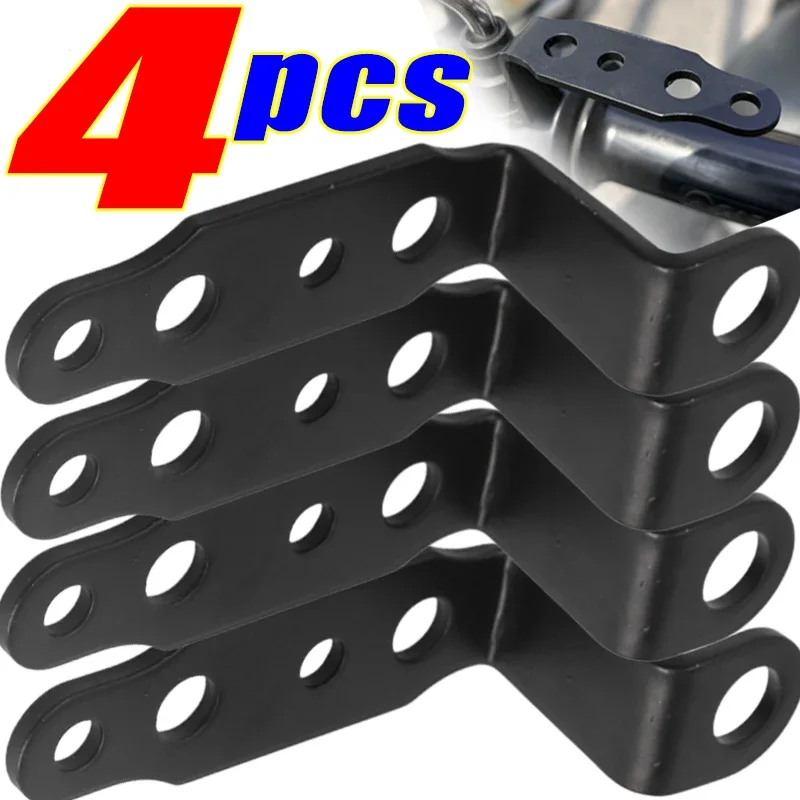 Motorcycle LED Headlight Bracket Rear View Mirror Light Holder Extension Stand Multi-function Motor Tuning Accessories 1-4PCS