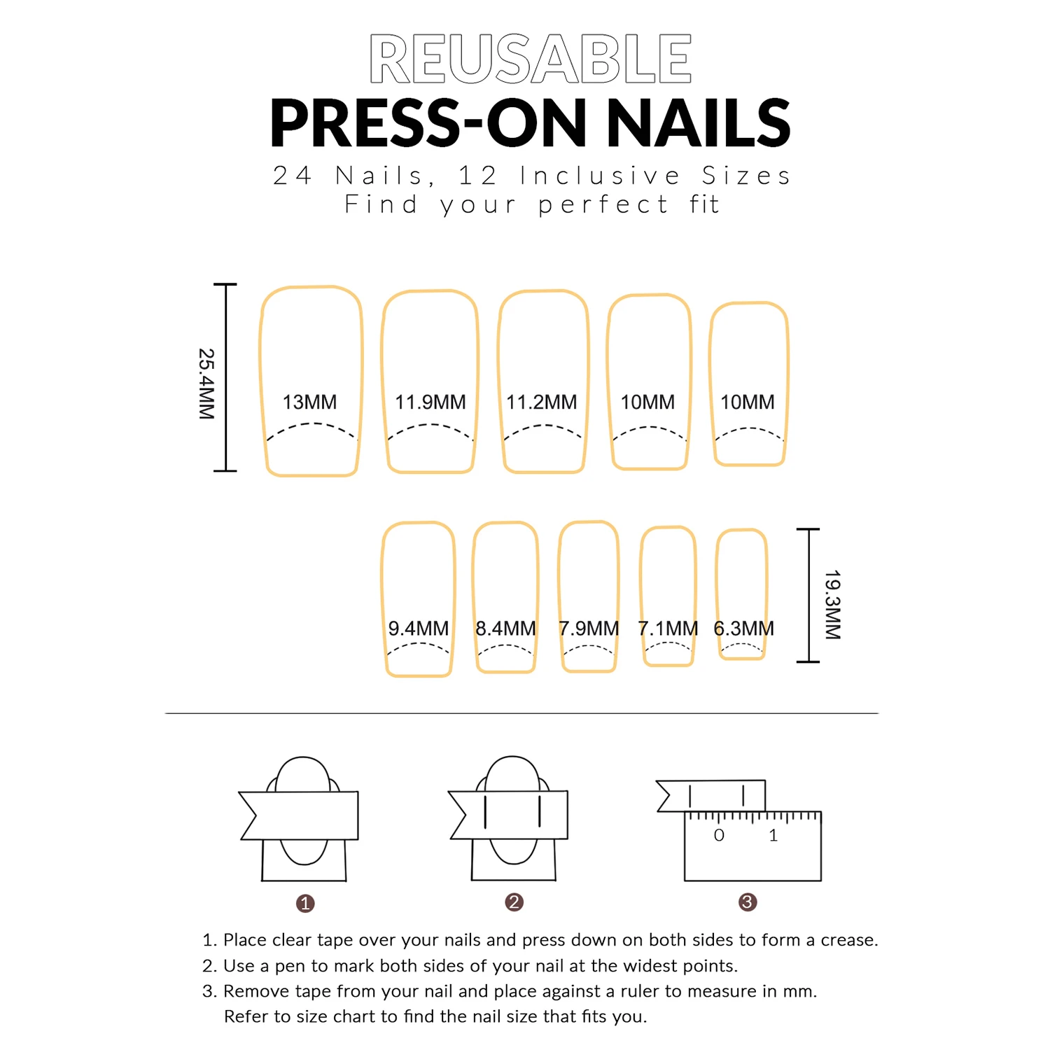 Solid Colorful Long Fake Nails Long Lasting Safe Material Waterproof False Nails for Hot Girl Dress Matching