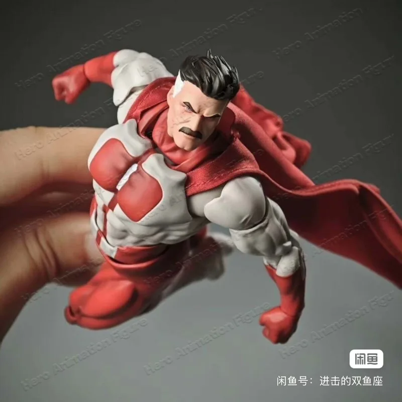 

ZOOMRIG ZR-001 Omni-Man Anime Action Figures Invincible Figure Mark Grayson Statue PVC Figures Model Joint Movable Toys Gifts