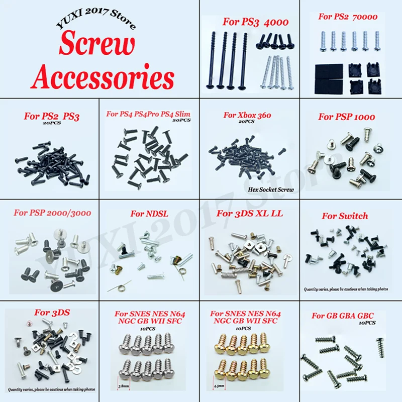 Screw Accessories F…
