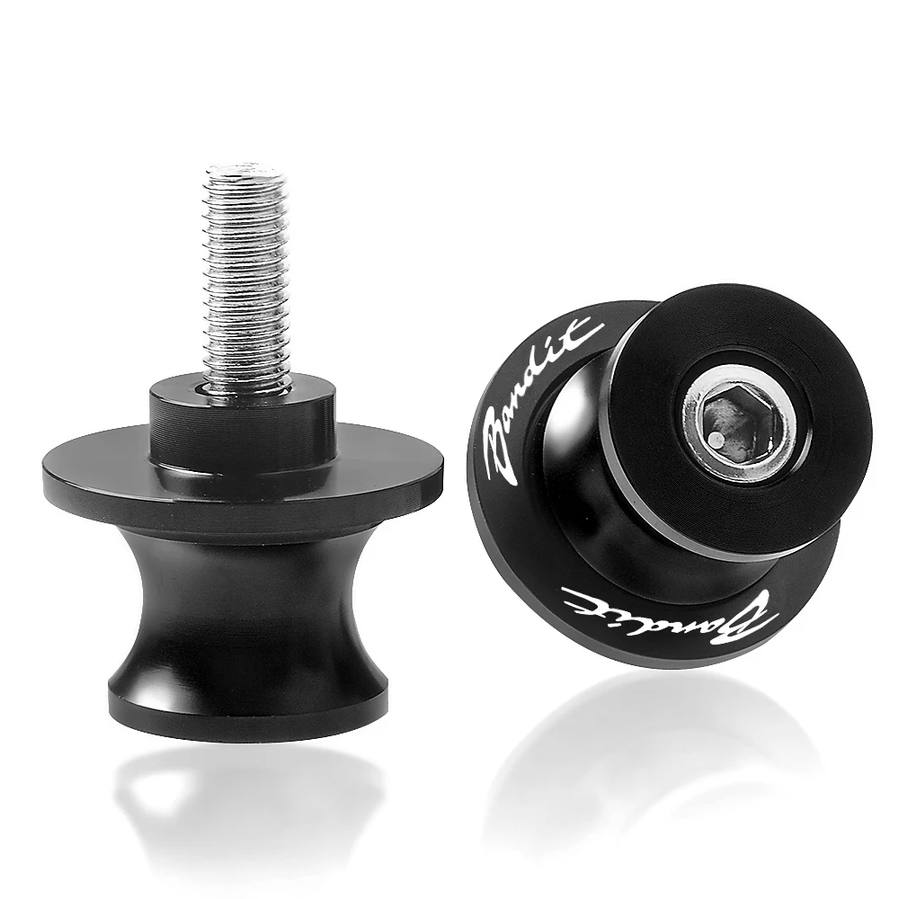 8MM Motorcycle Stand Swingarm Spools Slider Stand Screw For SUZUKI Bandit 1250 250 400 600 600S 650 GSF650 bandit 1200 BANDIT250