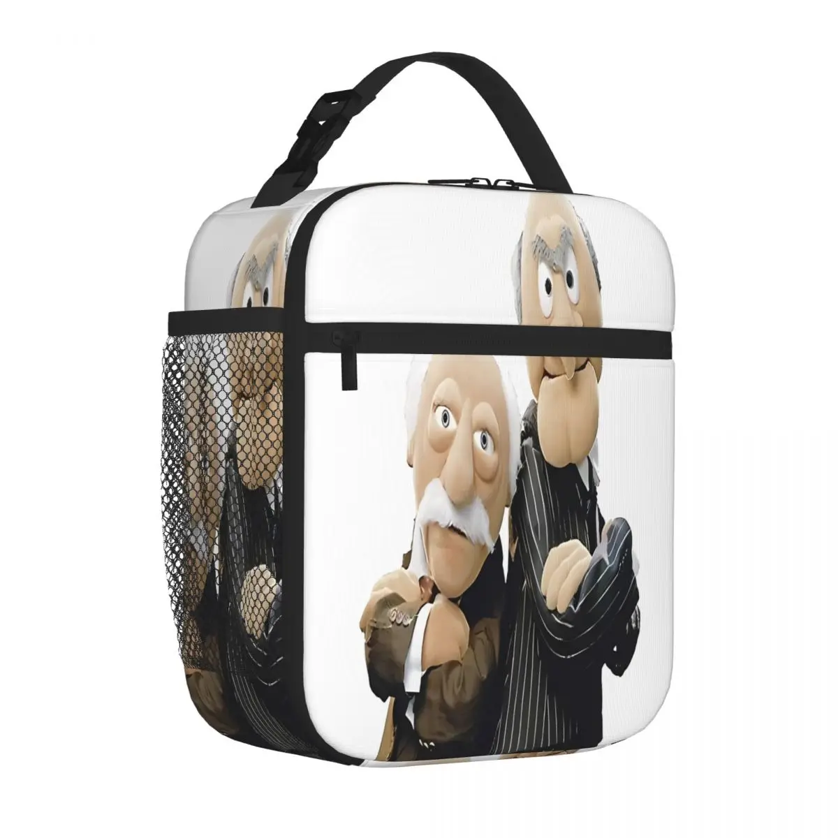 Bestselling Statler And Waldorf Foldable Design Neoprene Lunch Bag Weekend Getaway Shoulder Lunch Bag
