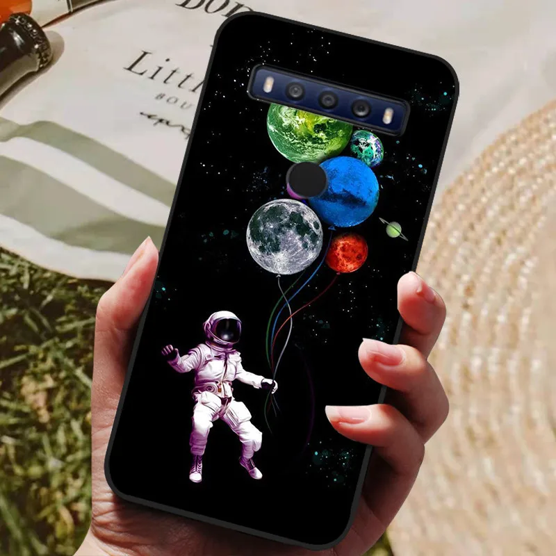 For TCL 10 SE Case Luxury Wolf Lion Silicone TPU Soft Cover Phone Case For TCL 10 SE  Coque TCL 10SE Capa TCL10 SE Cute Funda