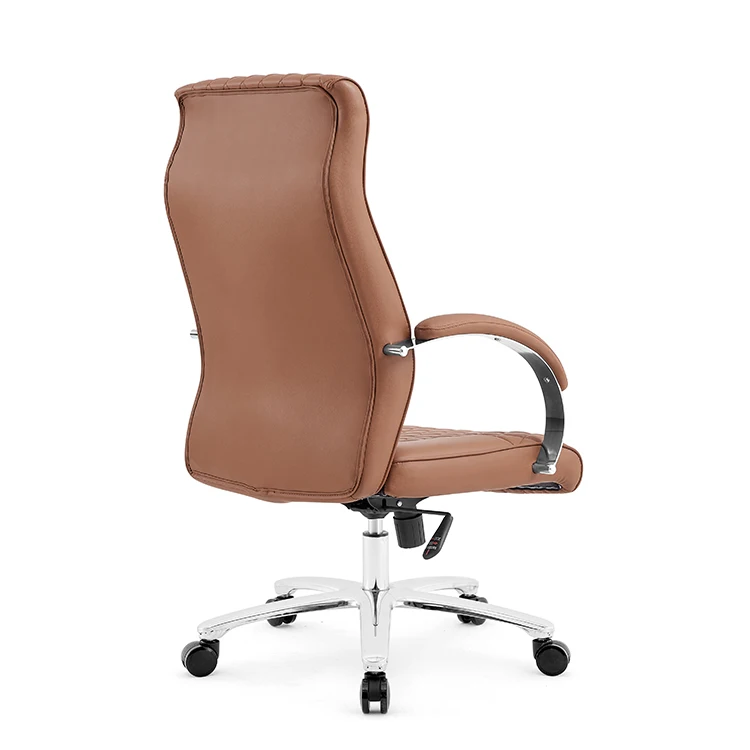 Office Furniture Manager Boss CEO Office Chair Comfortable Executive Pu Leather Swivel Office Chair With Lumbar Support