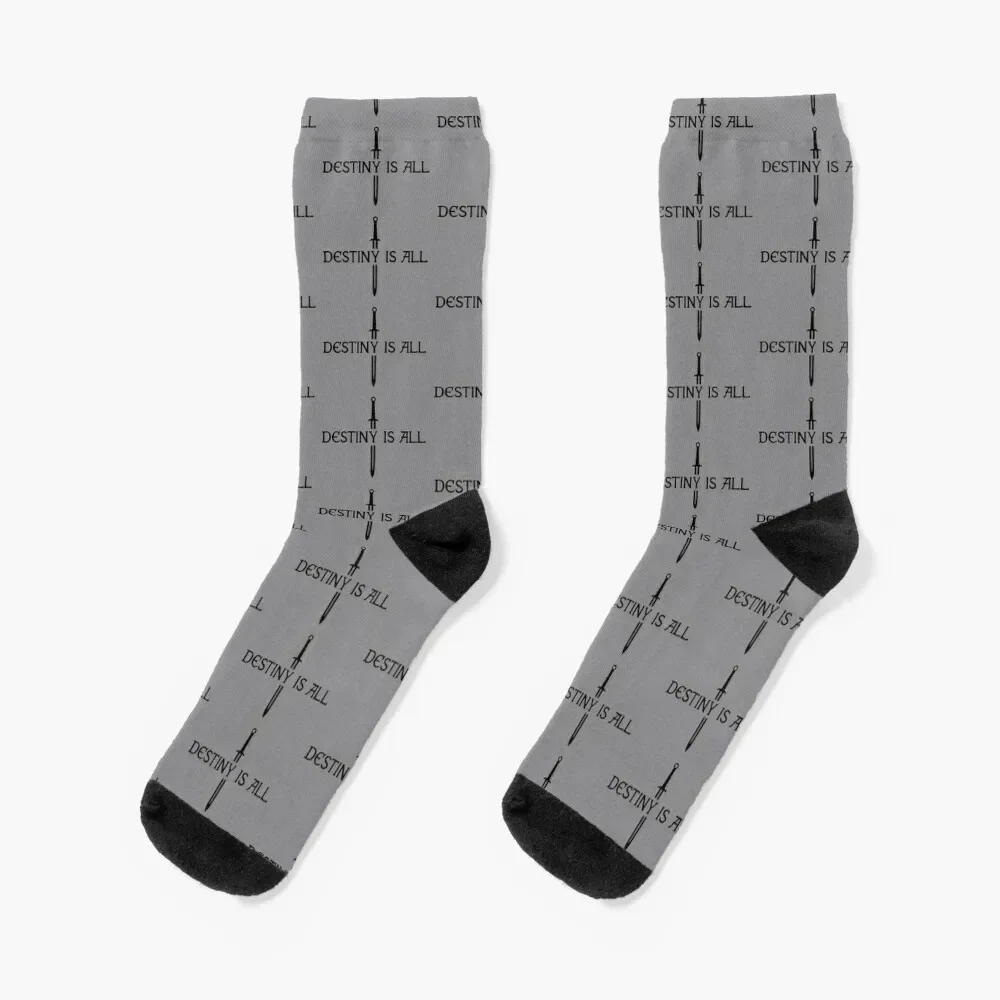 

The Last Kingdom - Destiny Is All Socks Stockings compression christmas gifts Stockings man ankle Male Socks Women's