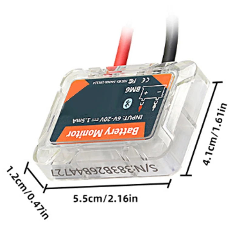 

BM6 12 В Bluetooth тестер автомобильного аккумулятора монитор автомобильный испытательный инструмент детектор уровня заряда батареи