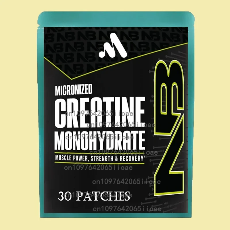 

30 Patches Creatine Monohydrate Transdermal Patches- Support Muscles, Cellular Energy and Cognitive Function