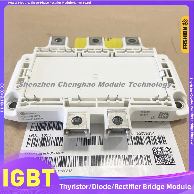 

FS200R12PT4 FS200R12PT4/ZGAD-561 FS200R07PE4 F3L300R07PE4 New original IGBT Module