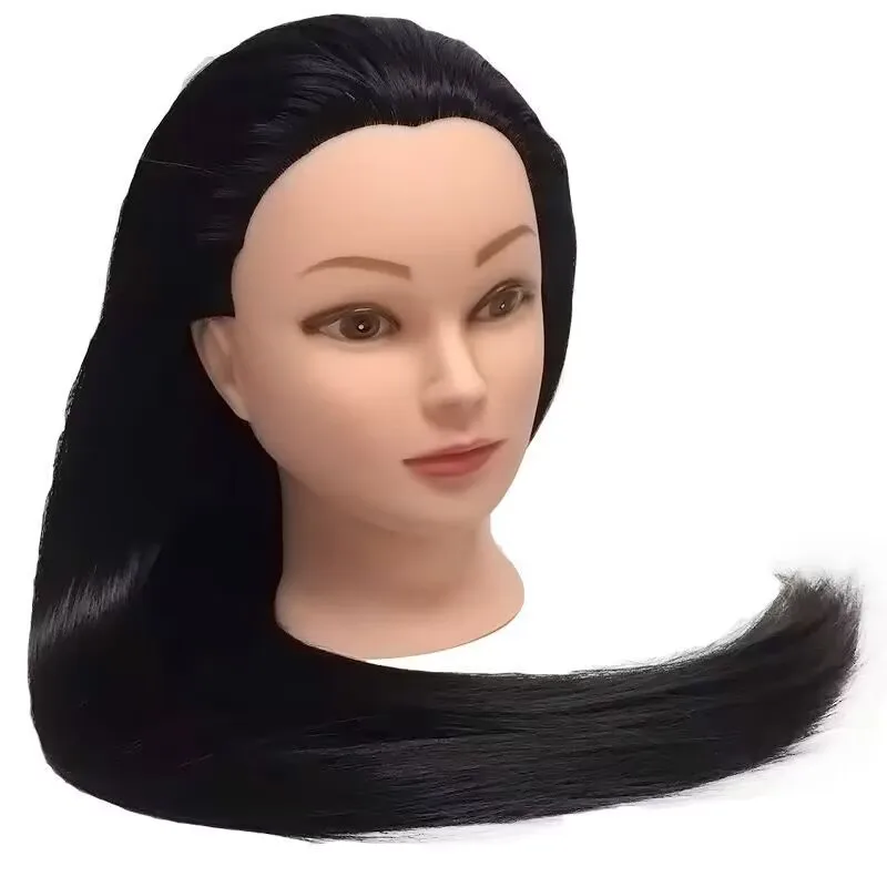 Practice of wig head models, hair arrangement, simulation of makeup doll heads, wig head models, hair styling models