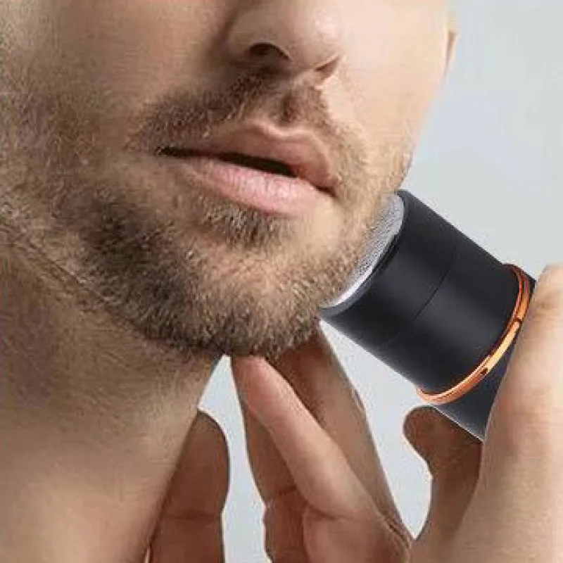 Tông Đơ Điện Dao Cạo Râu Máy Cạo Râu Sạc Chải Chuốt Quay Máy Cạo Râu Cho Nam Xách Tay Du Lịch Điện Có Thể Rửa Được