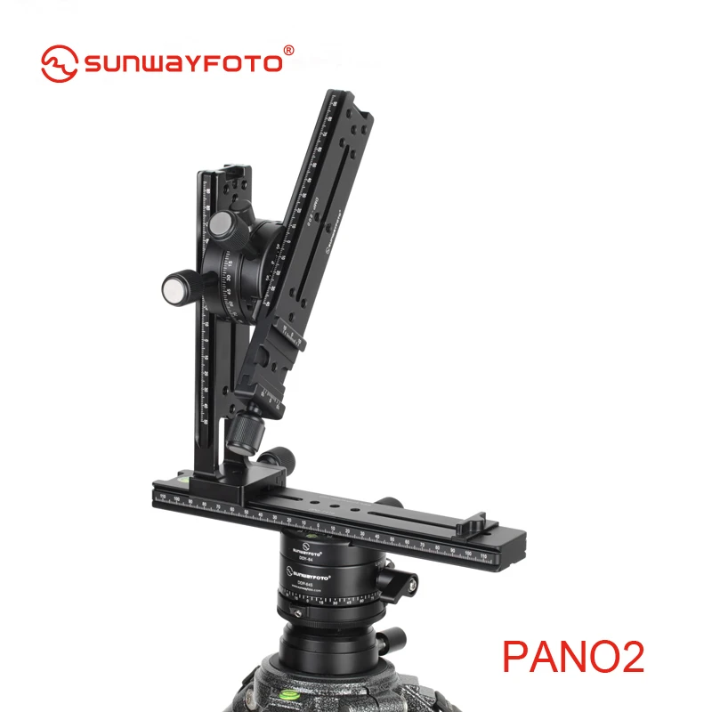 SUNWAYFOTO Panoramic Tripod for Dslr 360 Panoramas Professional Aluminum  Panoramic Tripod Ball Head PANO-2