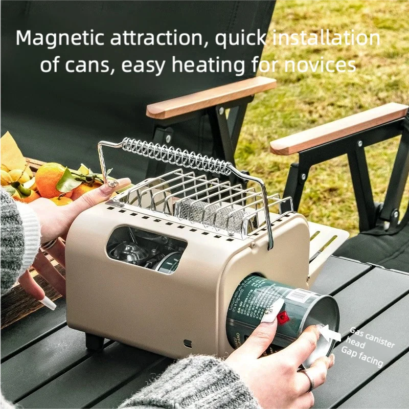 Outdoor Multi-Functional Stabilized Heating Stove Infrared Water Boiler Portable Mini Camping Stove Head  Outdoor Heating Stove
