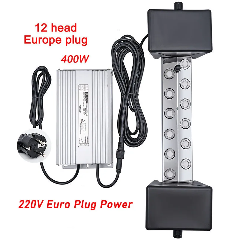110 V/220 v 4/6/8/10/12 Hoofd Ultrasone Mist Maker Fogger Rvs luchtbevochtiger Kas Voor Hydrocultuur Hoge Kwaliteit