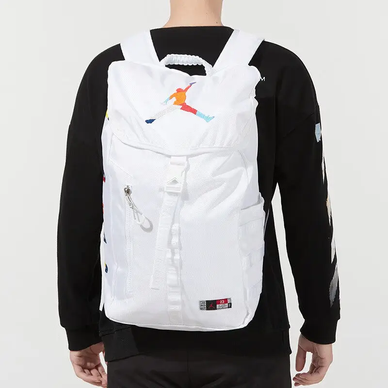 Nike Backpack Men's and Women's Bag Couple Jordan Sports Bag School Bag Travel Backpack JD2143027GS