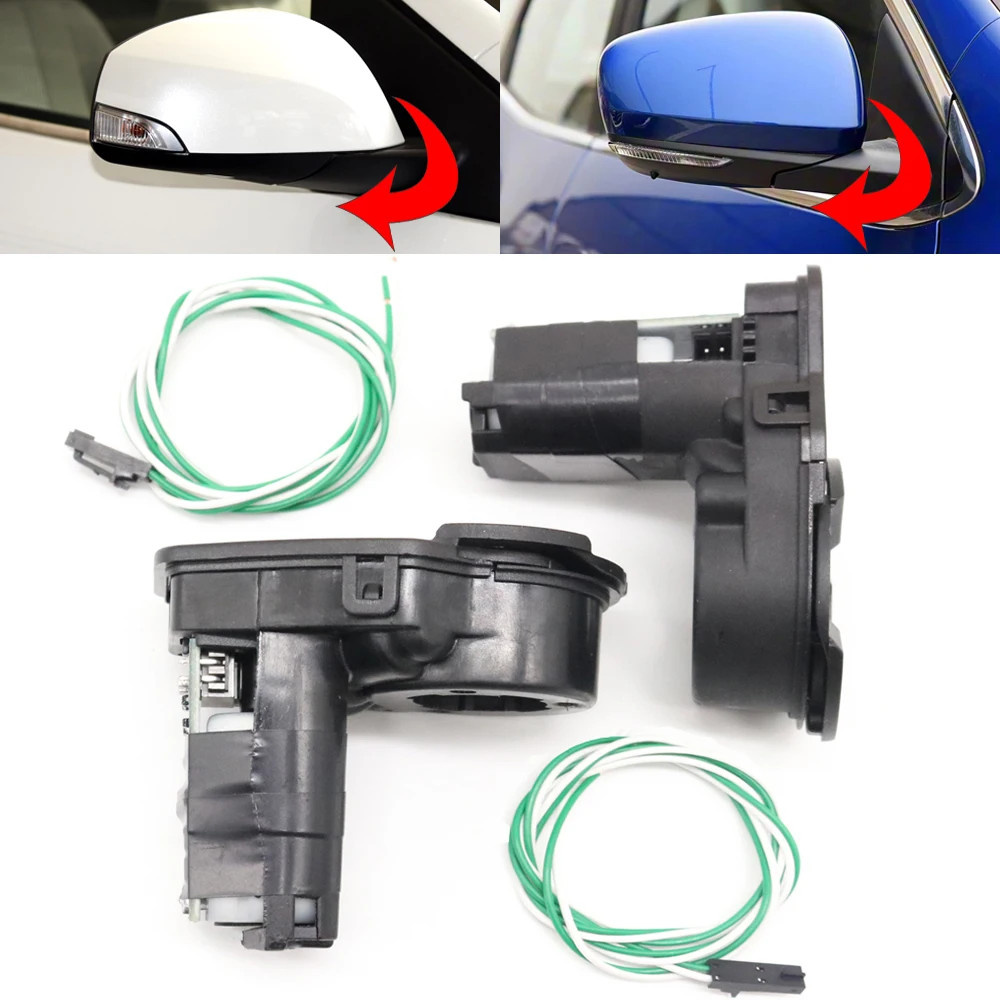 Car Door Side Rear View Mirror Fold Motor Actuator For Renault Fluence L38 10-18 Koleos MK2 17-23 Kadjar 18-23 Samsung SM3 09-12