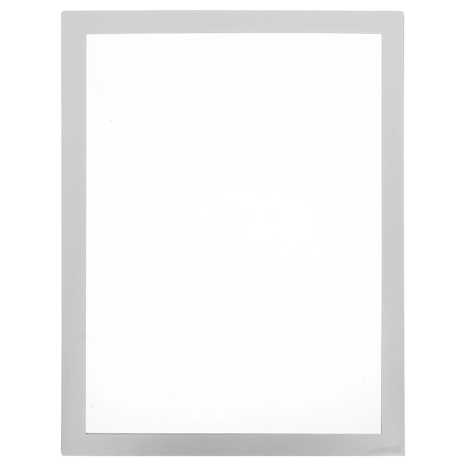 

Clear A4 Magnetic Document Frame Dual Sided Display Board for Certificates Posters Photos No Punching Wall Mountable Info Sign