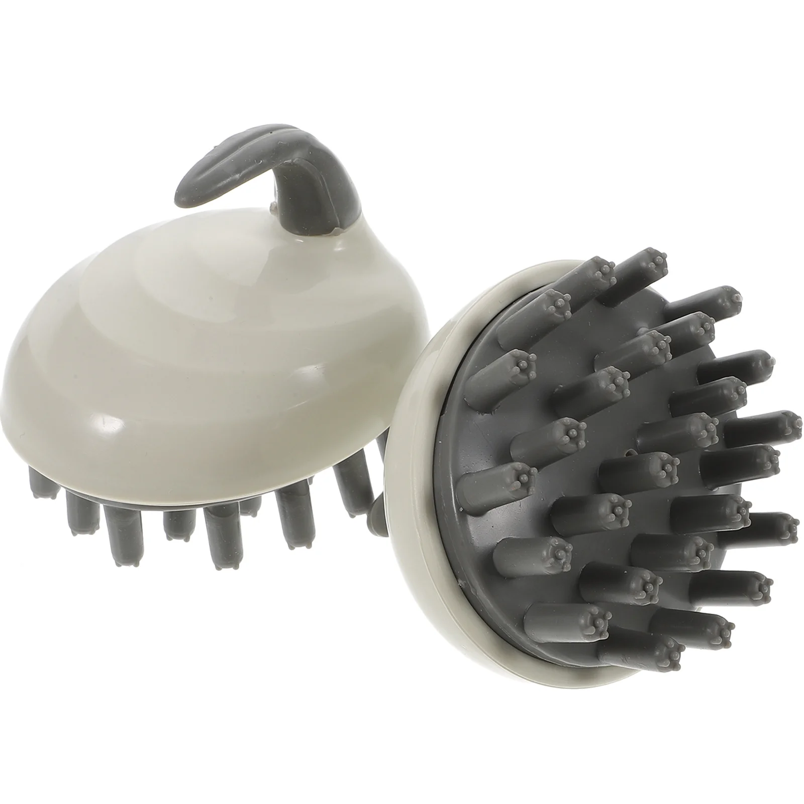 

2pcs Scalp Massager Comb For Kids Adults Pets Detachable Hair Washing Tool Brush Head Cleaning Comb