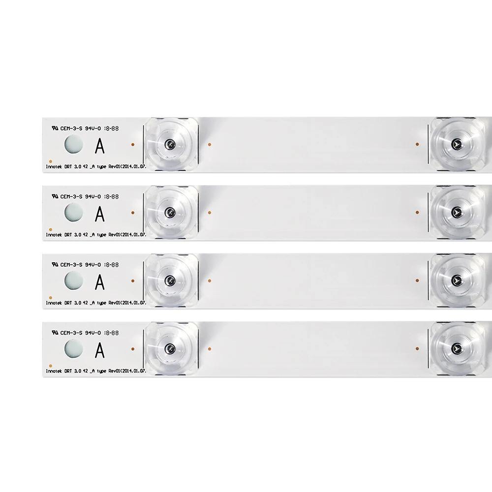 Striscia di retroilluminazione a LED da 8 pezzi per LG DRT 3.0 42 42 lb5550 42 lb650v muslimatexlimb 42 lb582b 42 lb5610 42 lb5510 42 lb5800 42